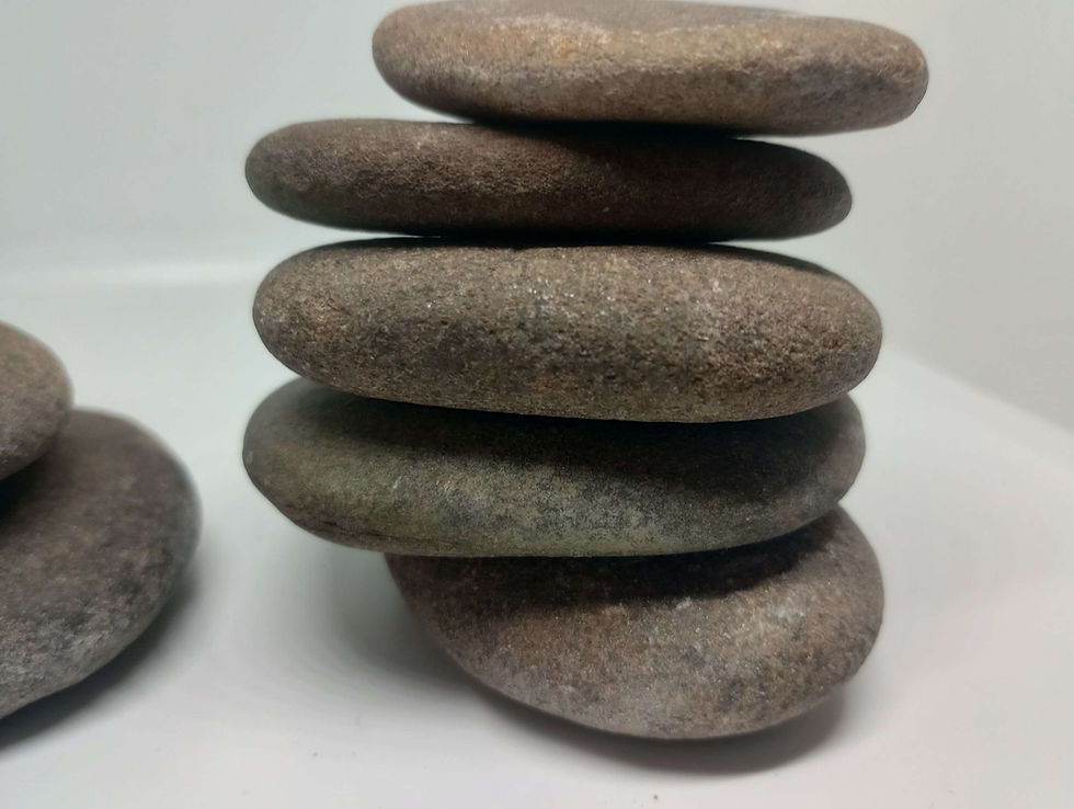 Thumbnail: 1 piece small - medium Scottish River Stones for Rock Painting