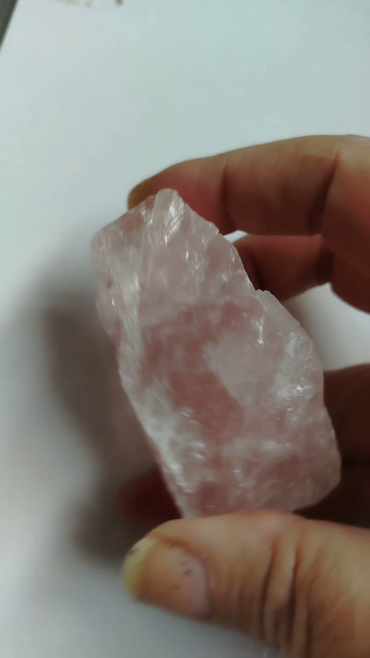 Thumbnail: 99g Rose Quartz Chunk Recycled Rocks