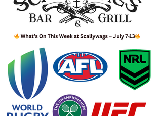 🎉 This Week at Scallywags | July 7–13 🎉