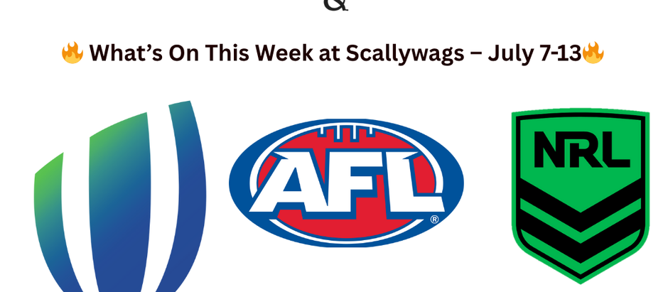 🎉 This Week at Scallywags | July 7–13 🎉