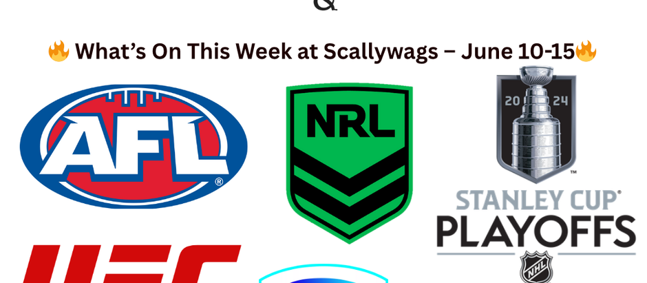 🏆 THIS WEEK AT SCALLYWAGS! 🍻 June 10–15
