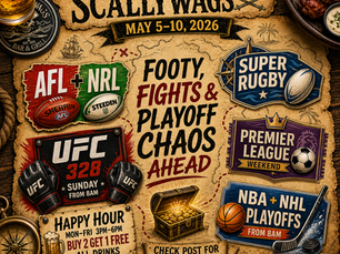 🏴‍☠️ LIVE SPORT IN DA NANG: MAY 5–10, 2026 AT SCALLYWAGS 🏴‍☠️