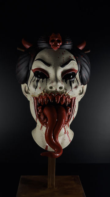 Miniature : Zombie geisha