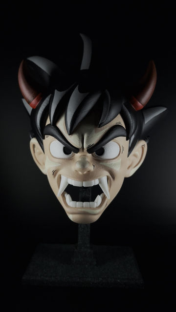 Miniature : Máscara Goku kid hannya