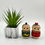 Miniature : Kokeshi pequeña pareja