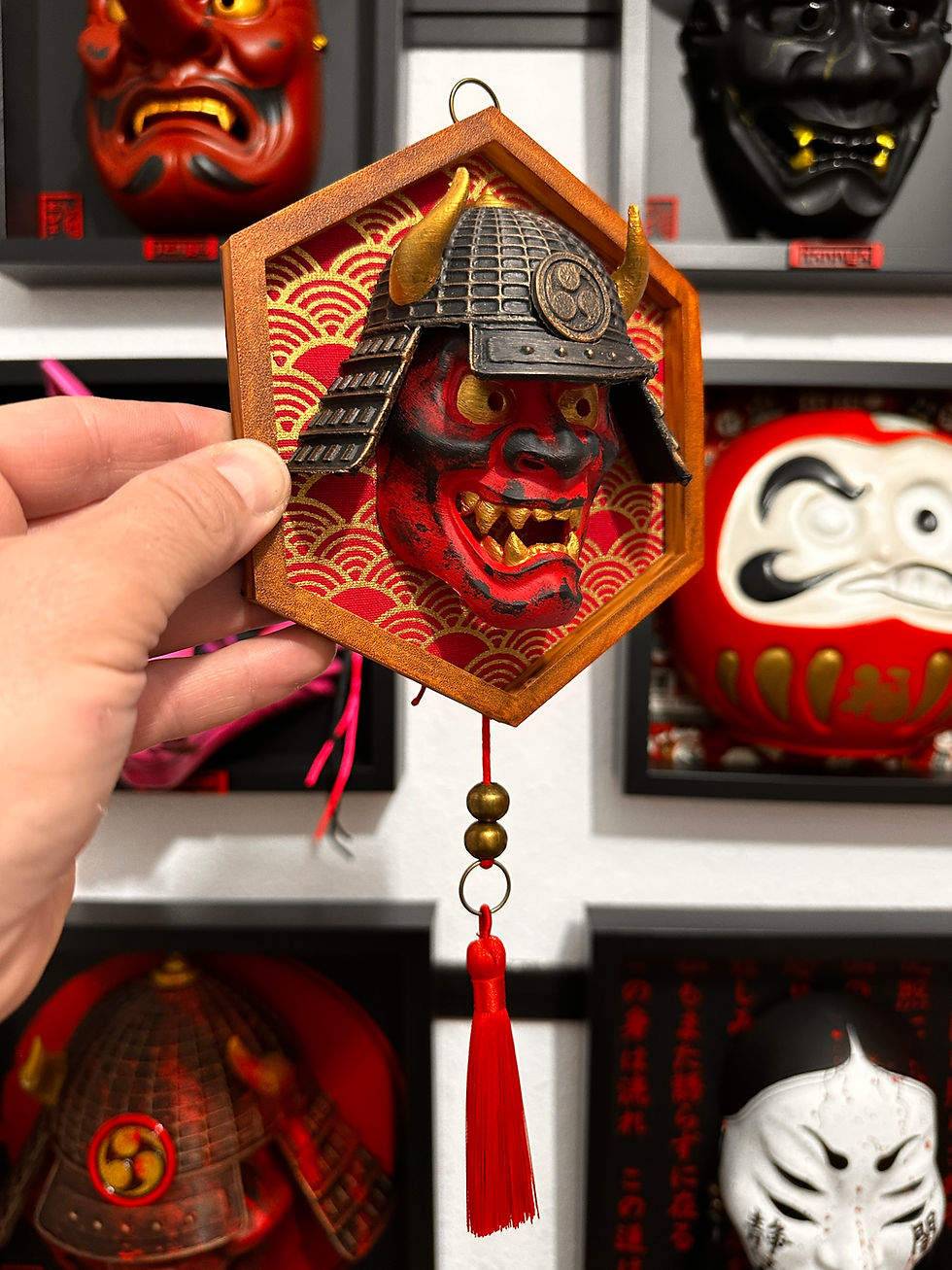Miniatura: Mini hannya samurai 