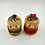 Miniature : Kokeshi pequeña pareja