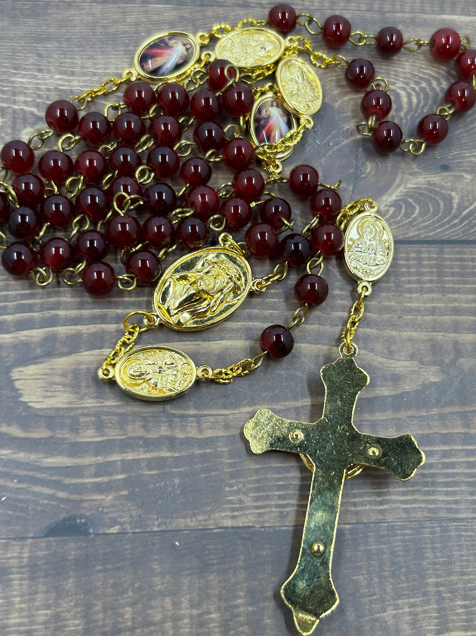 Thumbnail: Divine Mercy Handmade Rosary