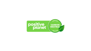 We Are Now A Carbon Neutral Business - Certified By Positive Planet!