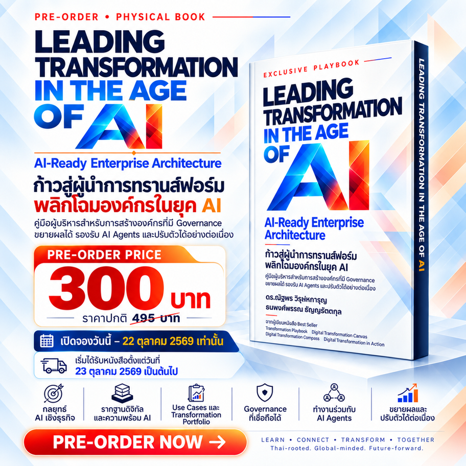 Leading Transformation in the Age of AI -  Pre-Order