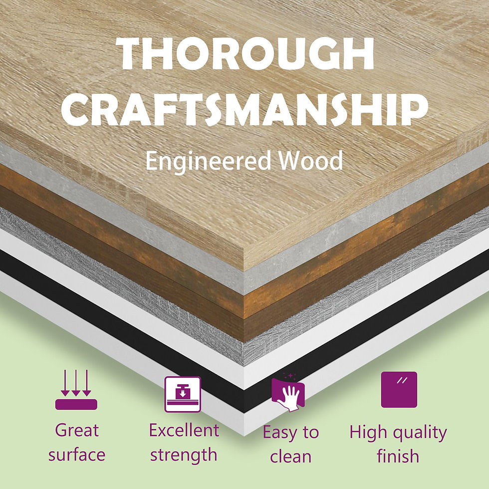 Thumbnail: Desk Black 39.4"x19.7"x29.9" Engineered Wood