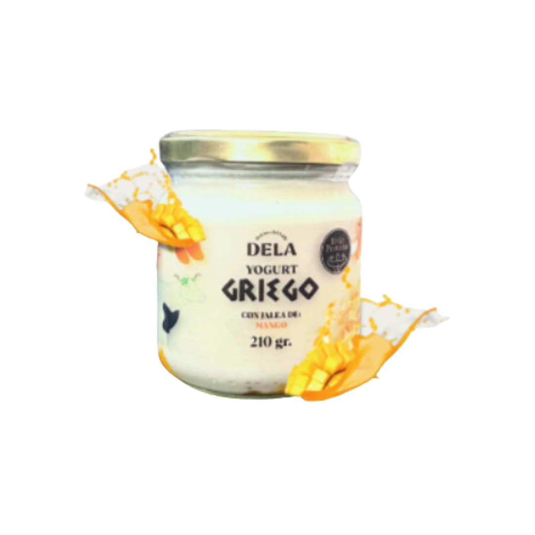 Yogurt Griego con jalea de Mango 210gr.