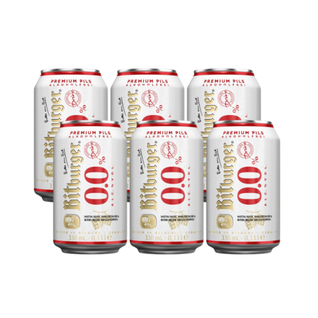 Bitburger Premium Pilsener Sin Alcohol