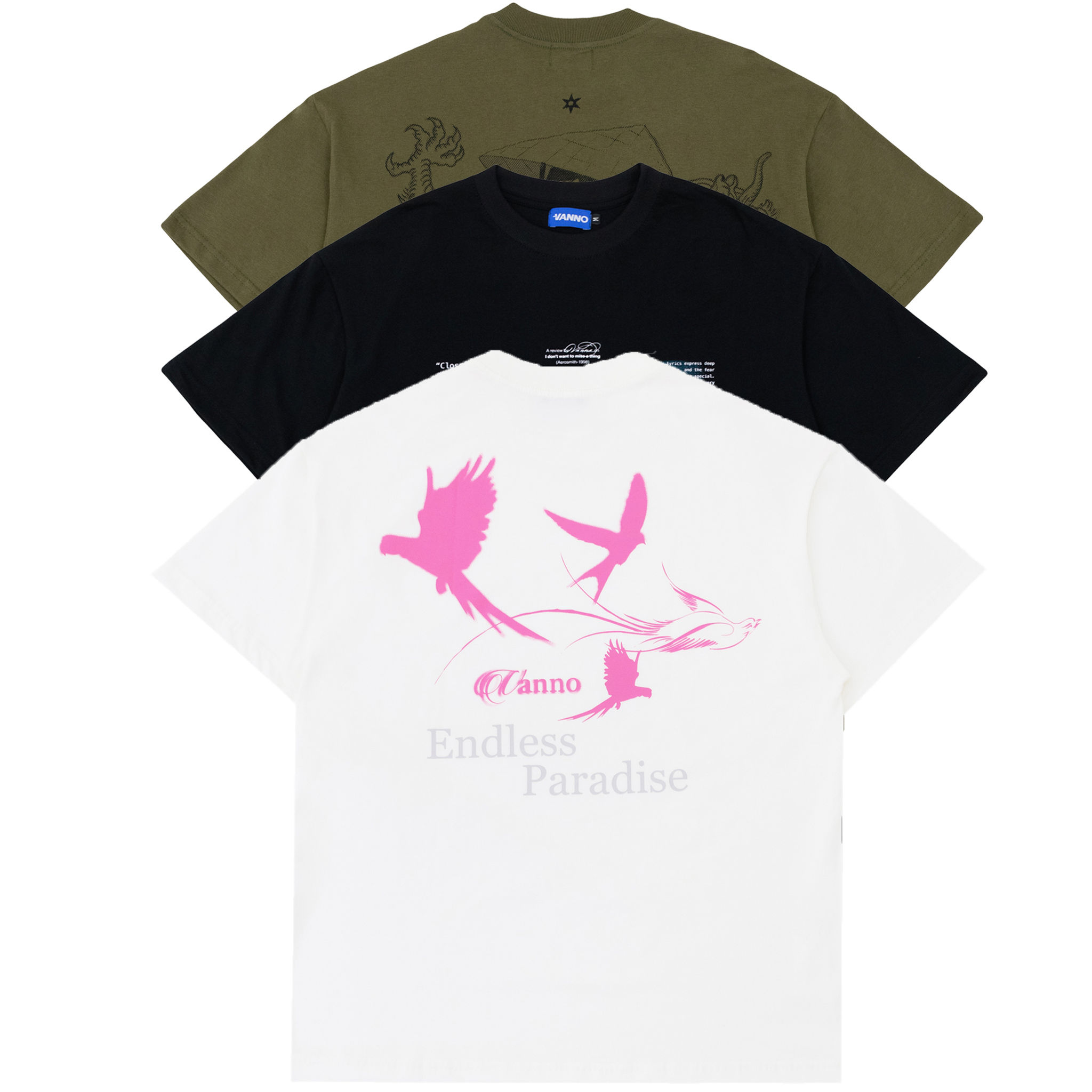 PACK DE 3 CAMISETAS "EYES"