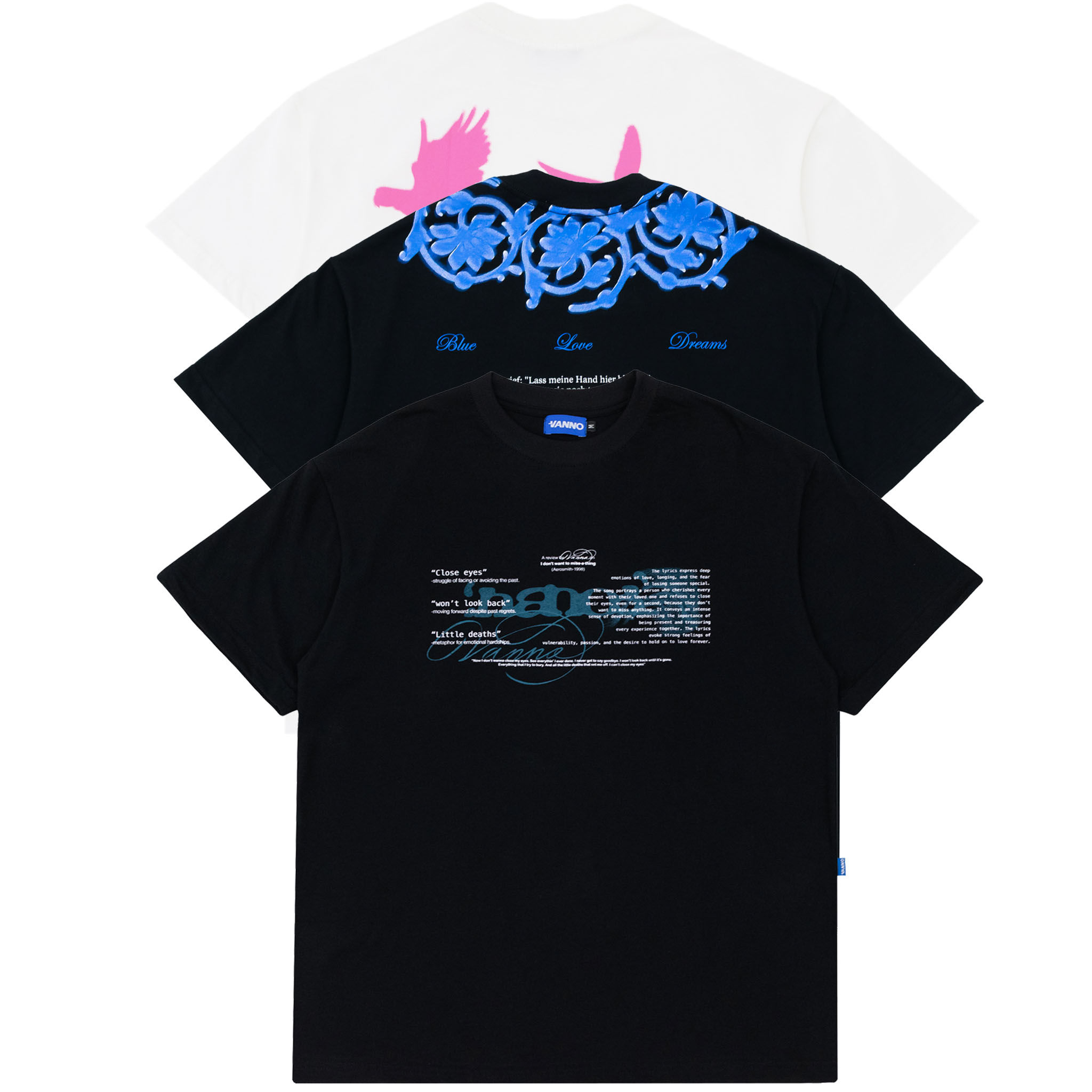 PACK COM 3 CAMISETAS "DREAMS"