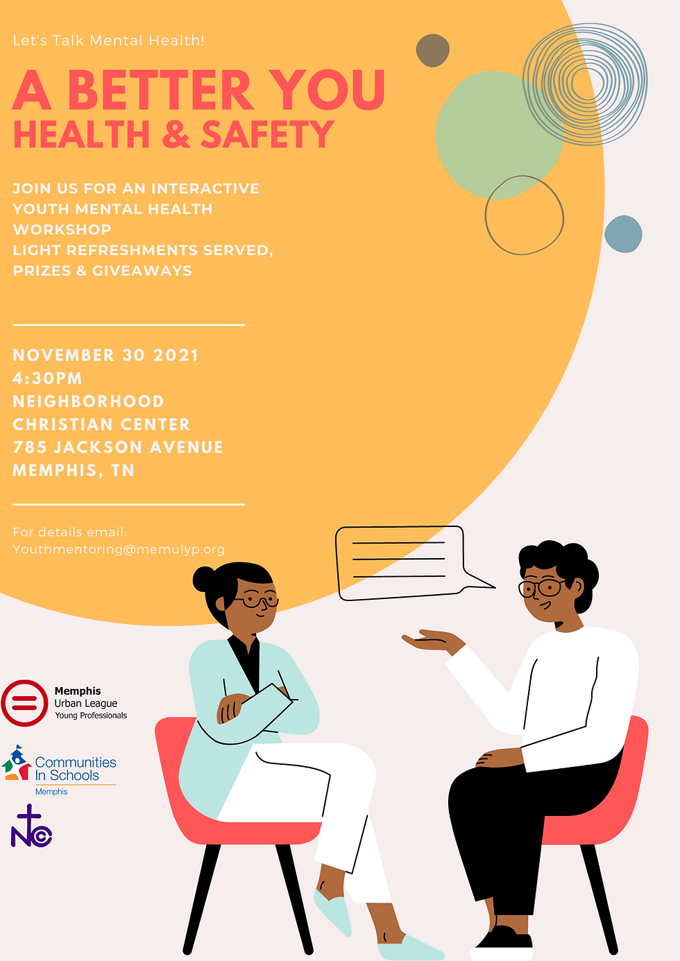 YOUTH EVENT: A Better You (Health & Safety)