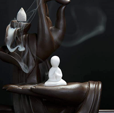 Miniatura: Quemador de incienso: flor de loto