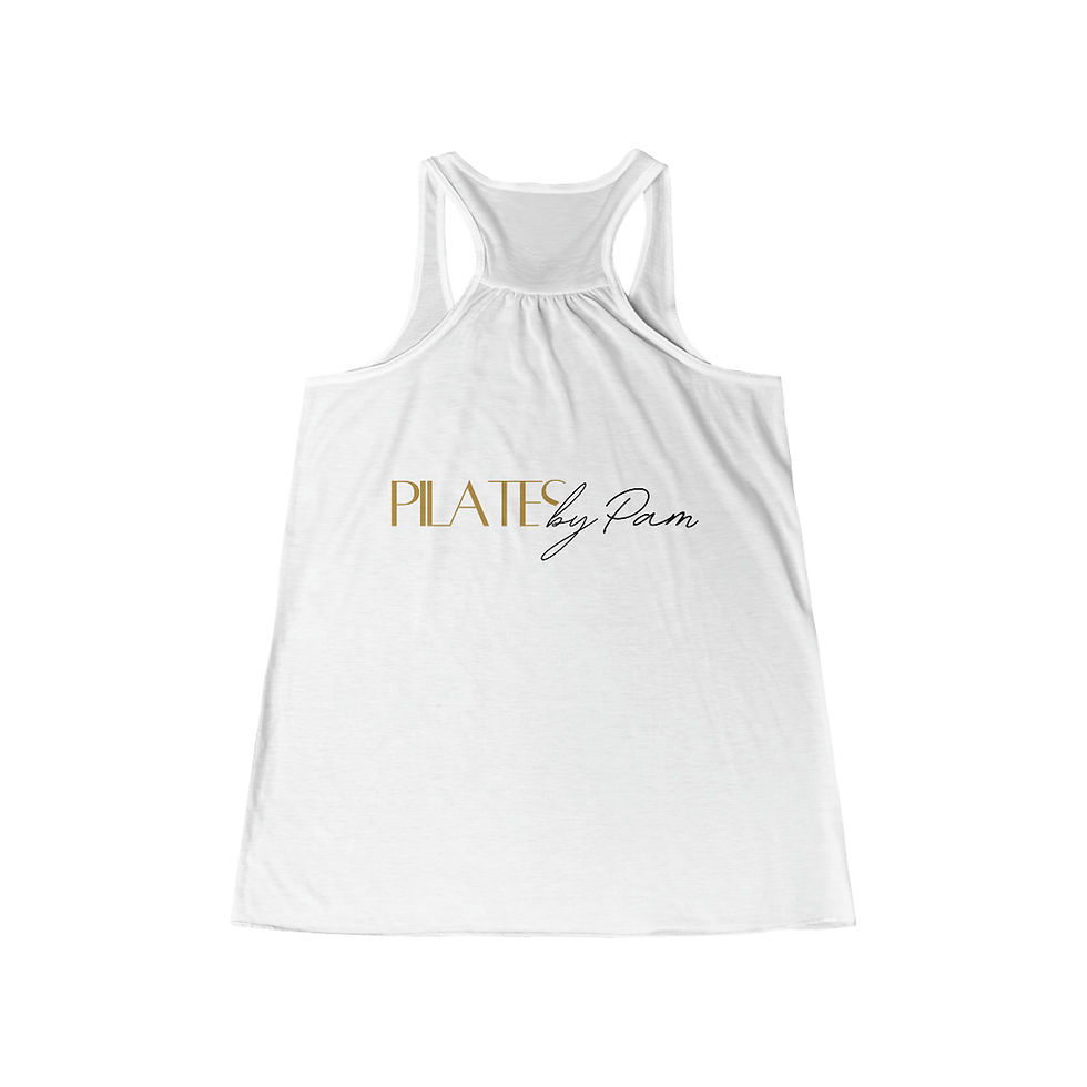 Thumbnail: Hottie Pilate - Women's Flowy Racerback Tank