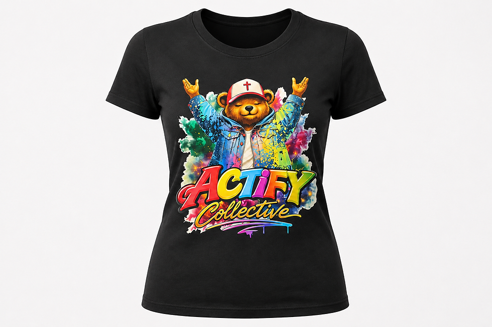 Thumbnail: Actify Collective Signature Bear Tee