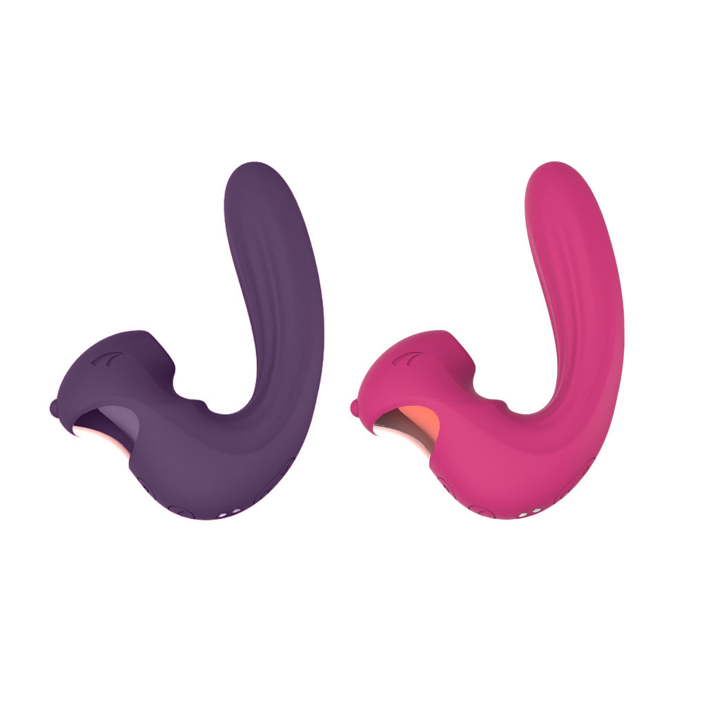 Vibrador Alvin com Sugador de Clitóris