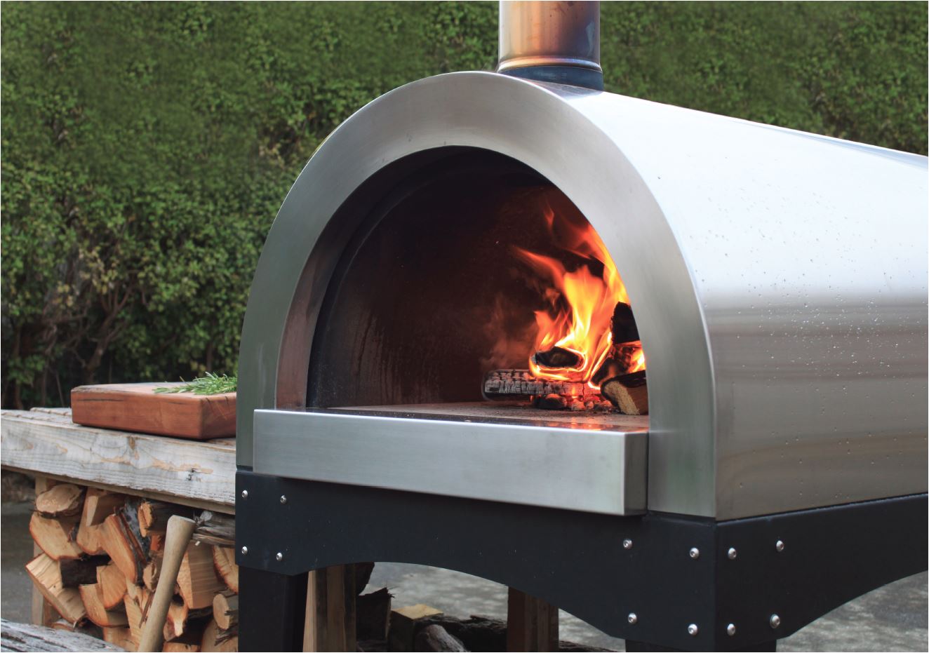 Pizza Ovens Woodfired NZ Charred Living Wood Fired Pizza Ovens