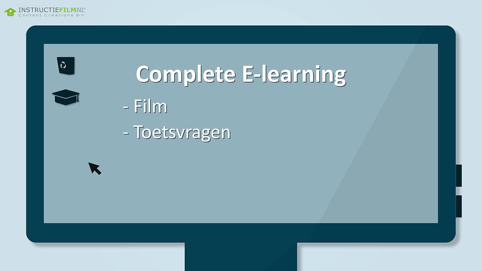 E-learning - Corona veiligheidsinstructies