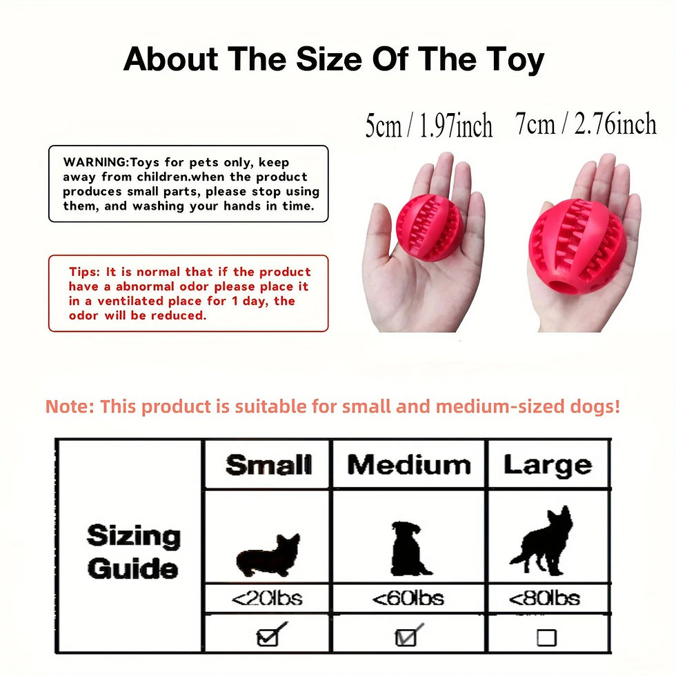 Palla interattiva con dispenser snack per cani, gioco educativo antistress in gomma resistente