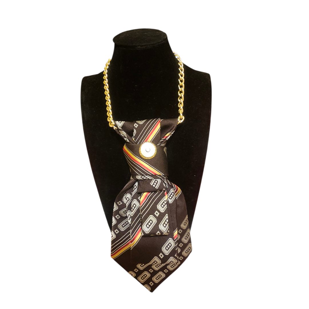 Cravatta Gioiello Vintage Brown