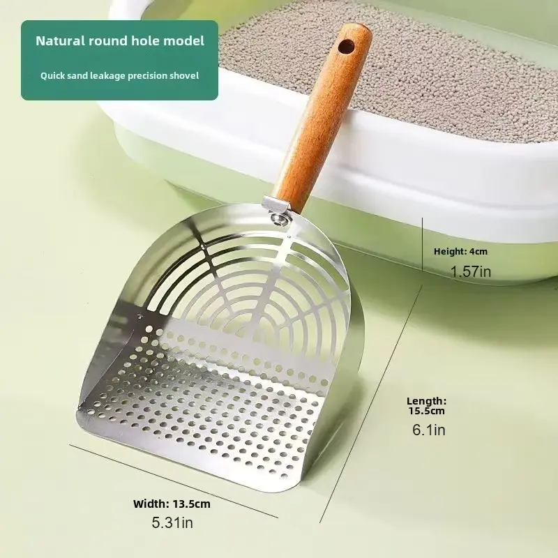 Thumbnail: Premium Cat Litter Scoop – Stainless Steel