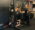 Woman performing resistance training exercise to manage fibromyalgia symptoms