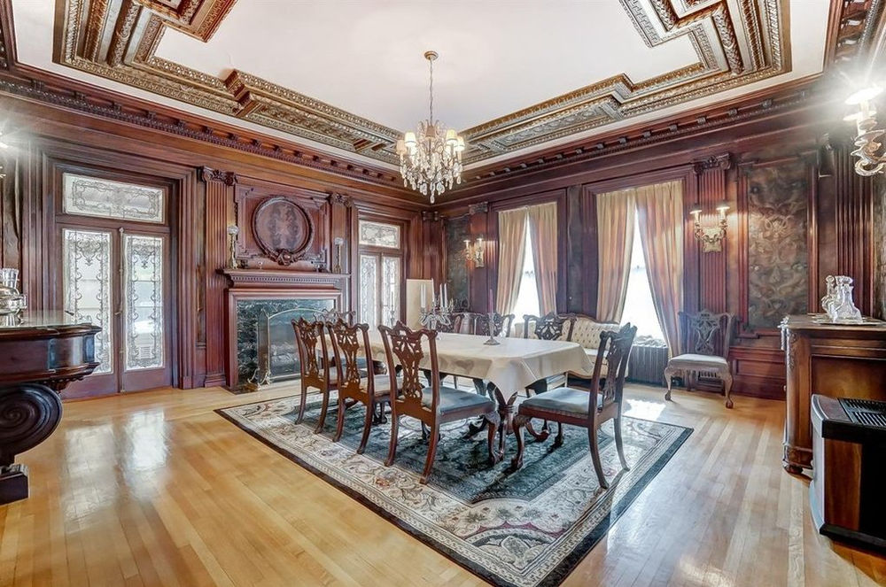 Herschede Mansion With 8,500 Sq Foot, Ornate Plaster & Third Floor