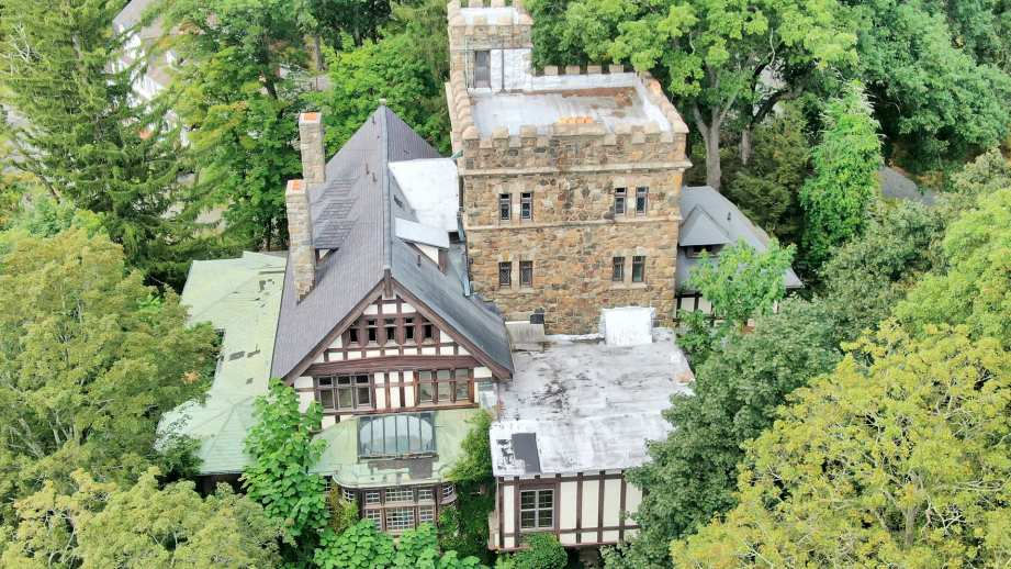 Tuxedo Park New York 12,637 Sq Ft Hoffman Castle With Original Interior