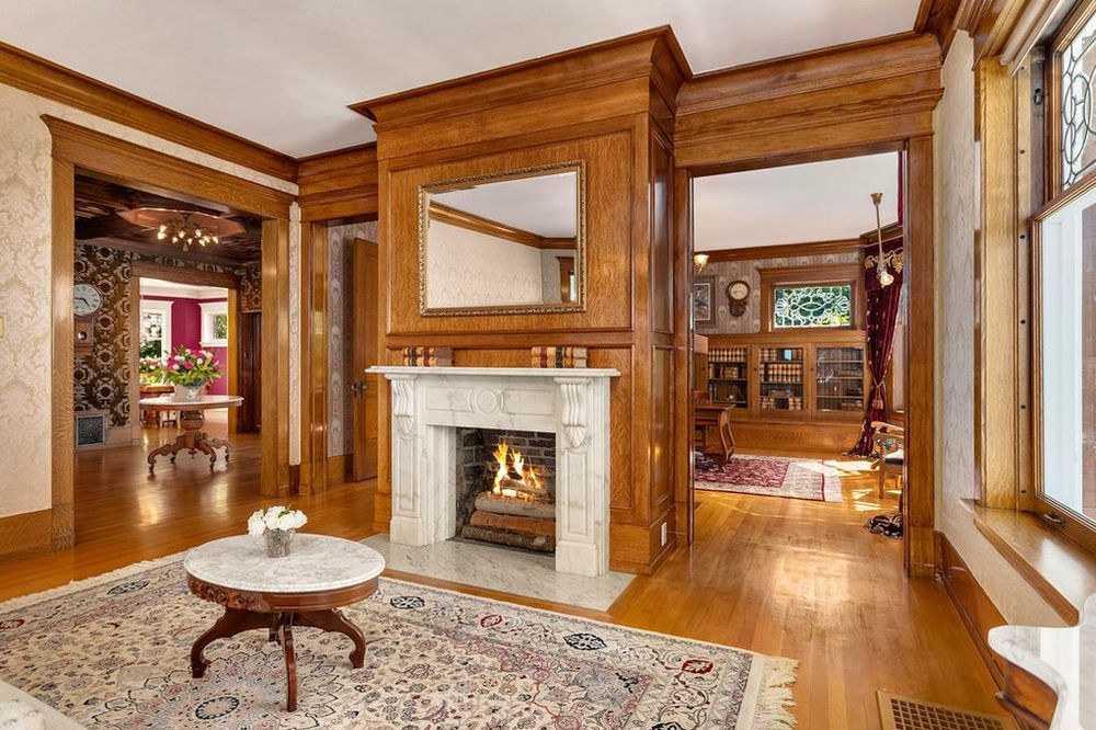 10,000 Sq Foot Rucker Mansion With Original Interior & Stunning Views