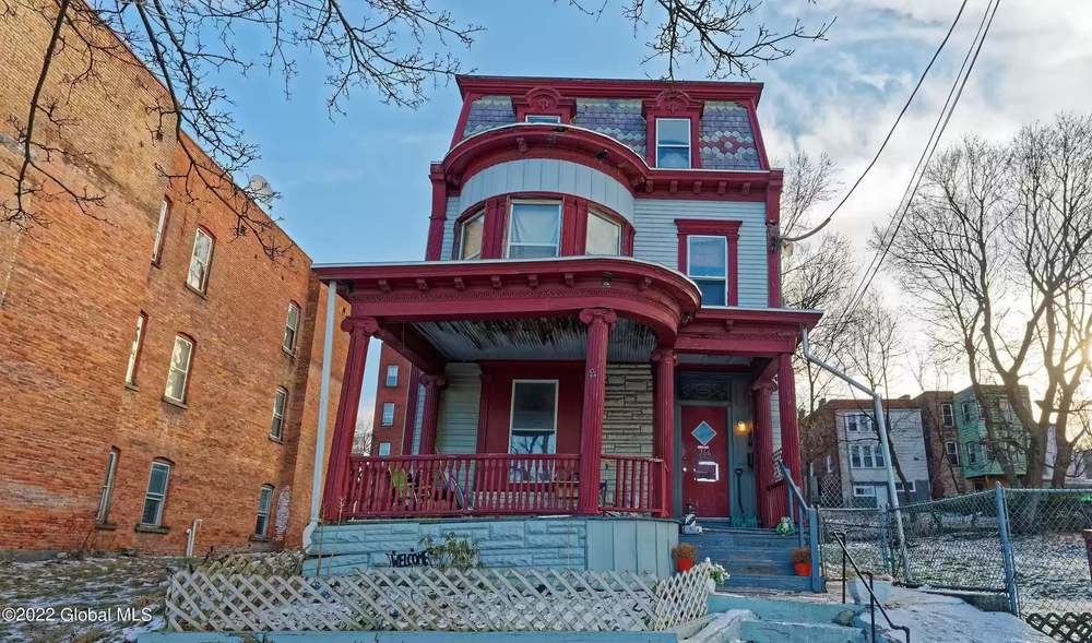 Troy, NY, 7 Bedroom Second Empire Style House With Beautiful Original