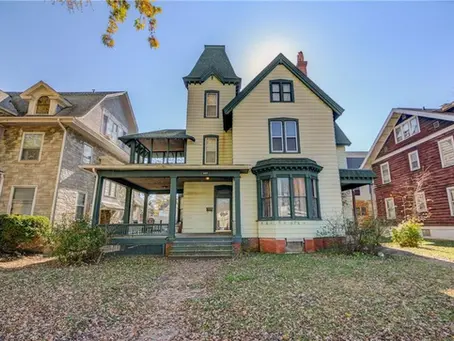 Illinois Towered Victorian With Original Grand Spiral Staircase Lists For Just $64,500!