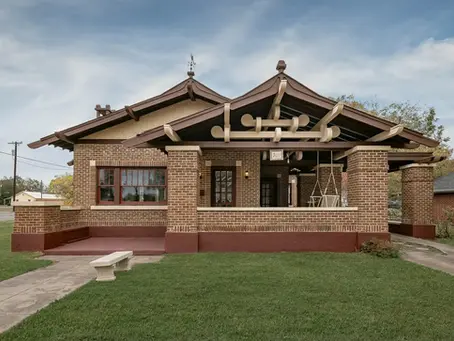 Rare Craftsman Bungalow Made of Highest Quality Materials With Japanese Influences Lists At $250K!