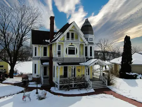 1900 George Barber Victorian On Picturesque Lake With Historic Elegance Lists For $375,000!