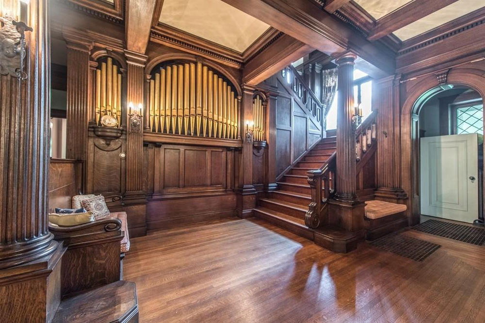 20,000 Sq Foot Cincinnati Mansion With Built in Pipe Organ & Amazing