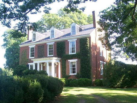 1842 Six Bedroom Federal Style Virginia Mansion With Private Cemetery & 164 Acres Lists for $674,900