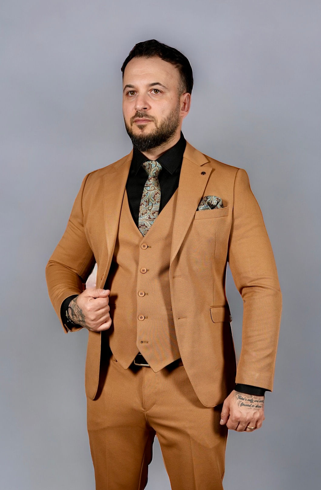 Sacou Cinnamon Texturat