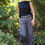 Thumbnail: Tamar: Long cotton/linen pants, with fitted waist band and front & back pocket