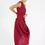 Thumbnail: Vermaaklikheid: Off-the-Shoulder Draped Dress in pure linen