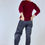 Thumbnail: Sally: Long ankle pleat pants in Cotton Corduroy