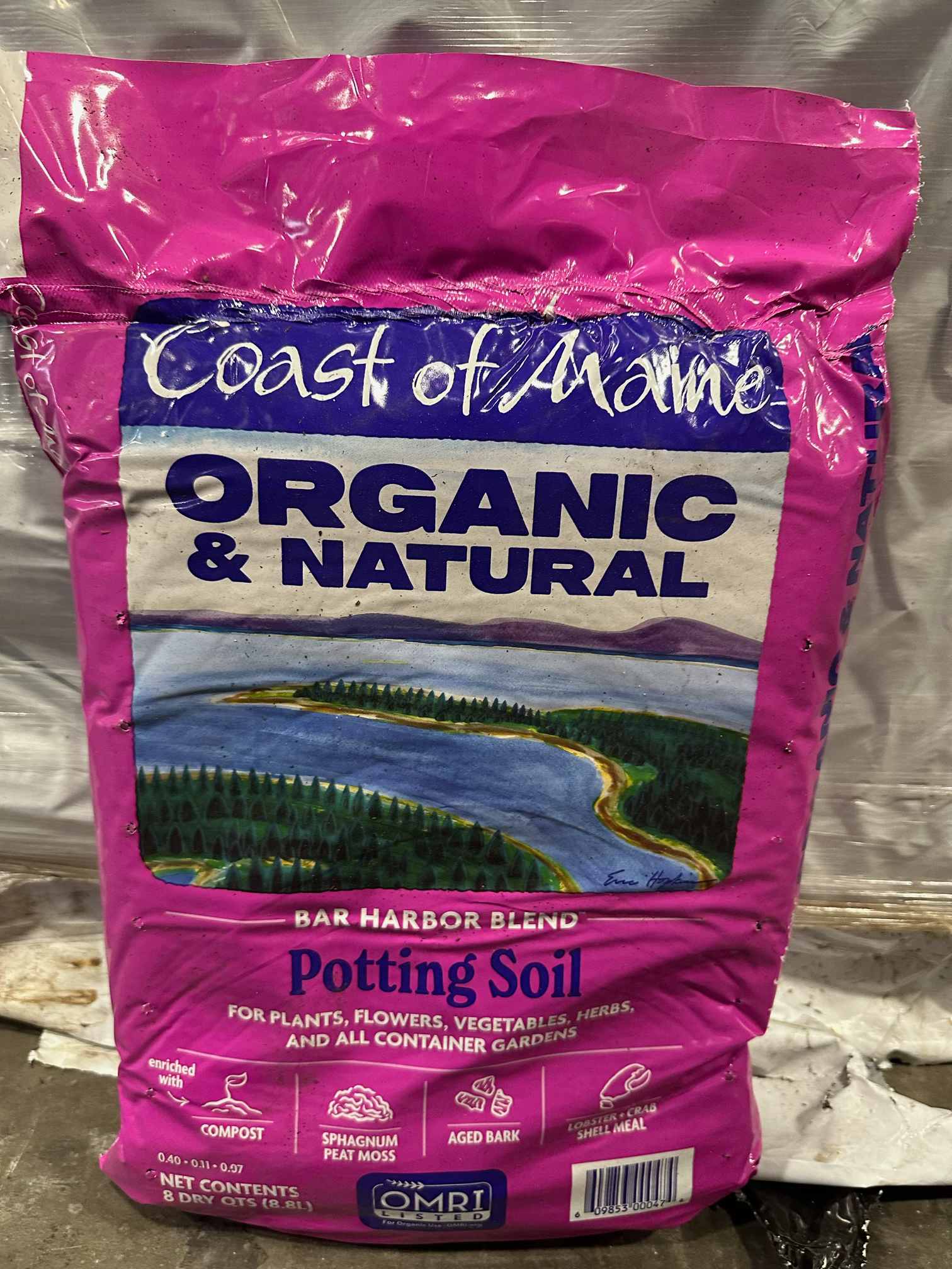 Coast of Maine Certified Organic Potting Soil