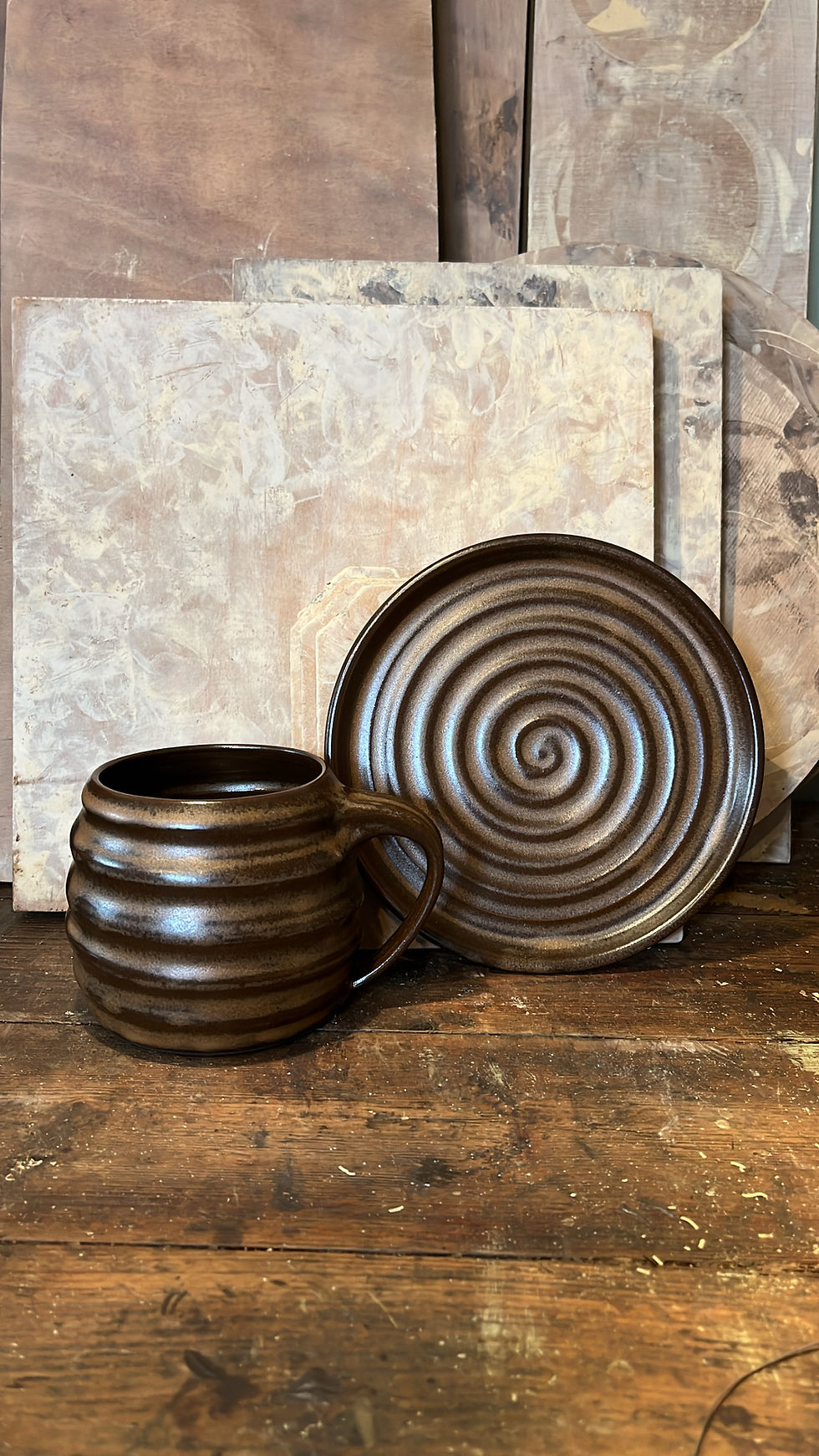 Thumbnail: Chocolate spiral mug