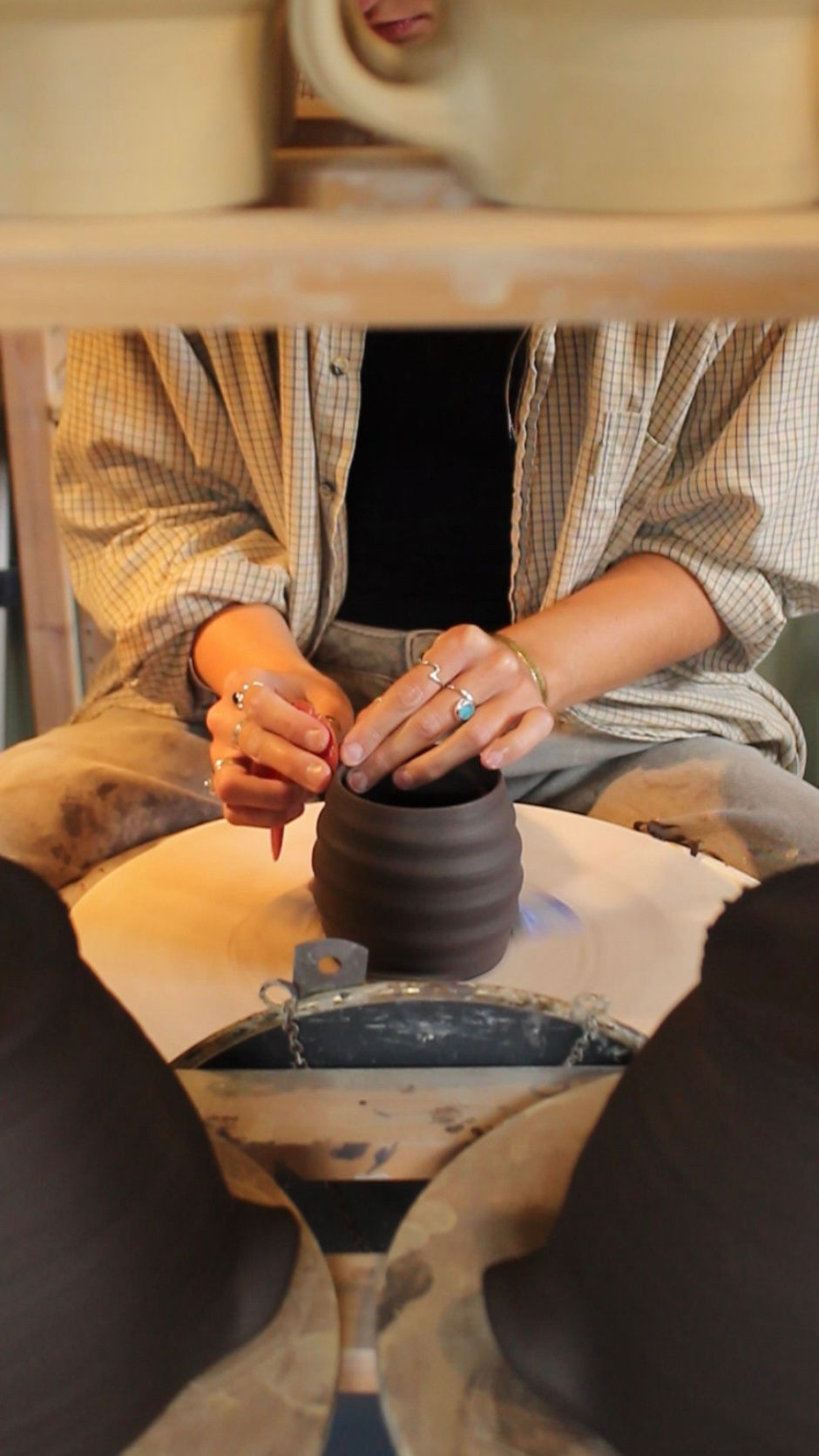 Thumbnail: Chocolate spiral mug