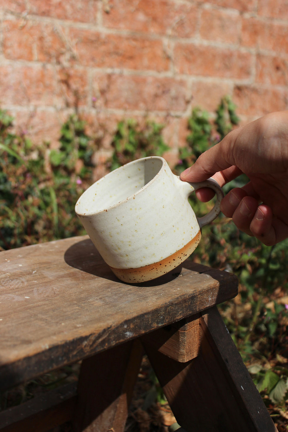 Thumbnail: White shells midi mug