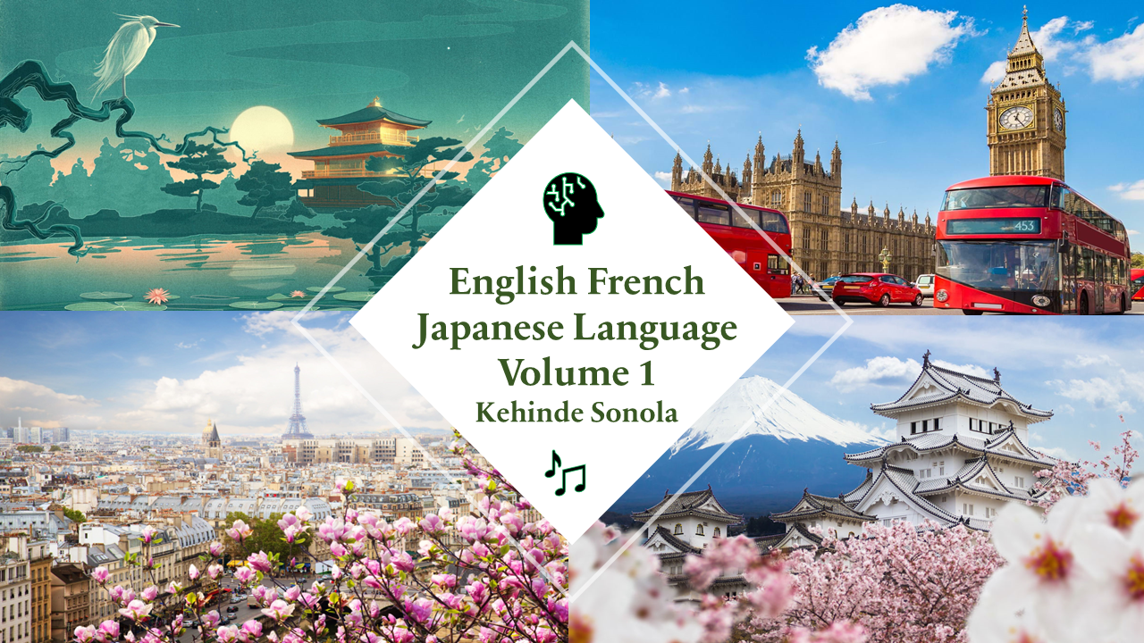 Learn English, French and Japanese.