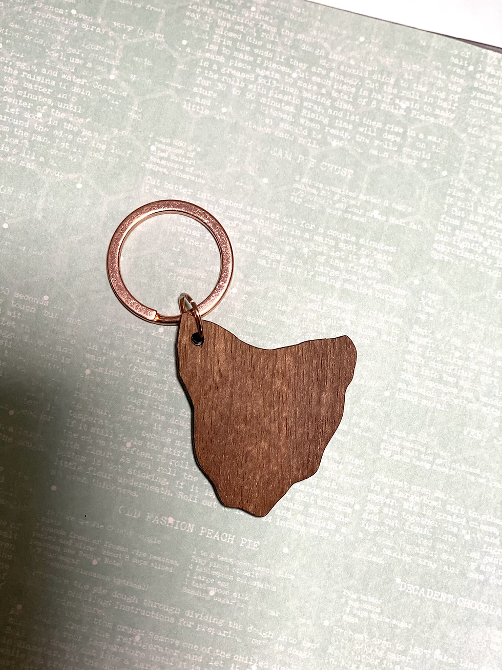 Thumbnail: Tasmania Keyring 