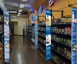 End Cap Rails for In-store POS